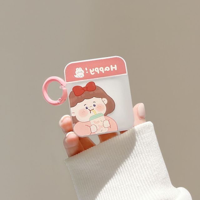 Cartoon Earphone Case Cover - Compatible with AirPods and AirPods Pro