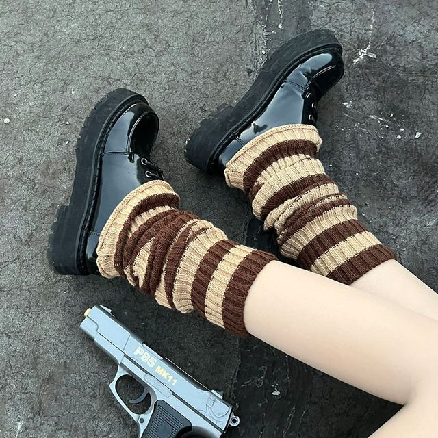 Striped Leg Warmer