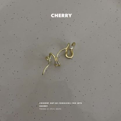 Manschettenohrring aus Schlangenlegierung