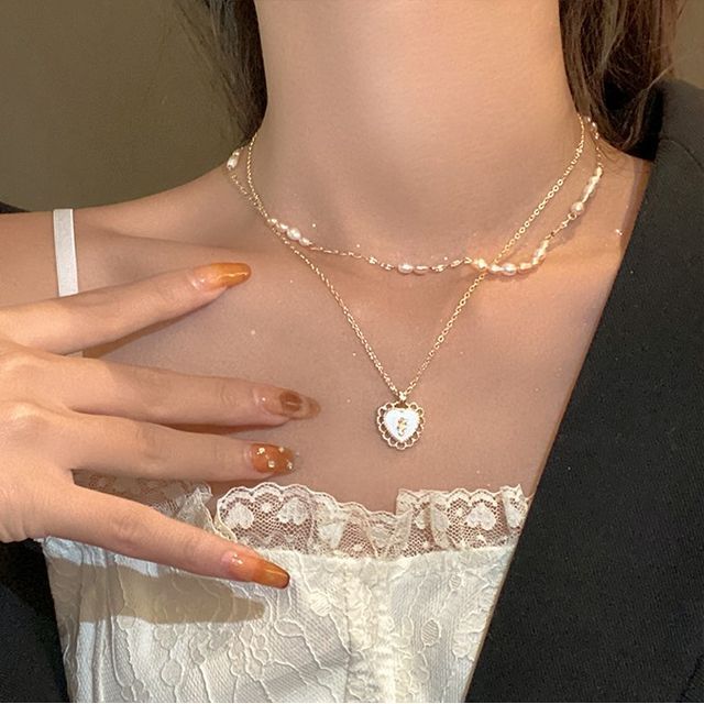 Faux Necklace Perl Designs) (Various