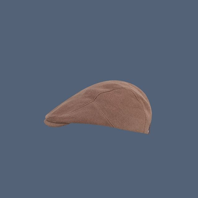 Plain Flat Cap Corduroy