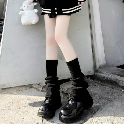 Plain Knit Leg Warmers