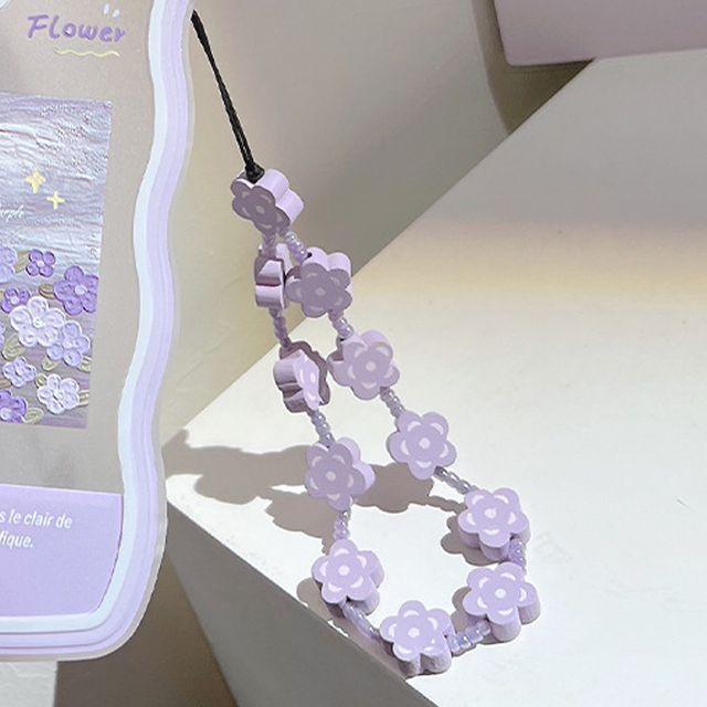 / designs) Phone (various Floral Heart Strap