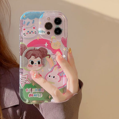 Case Transparent Phone Cartoon