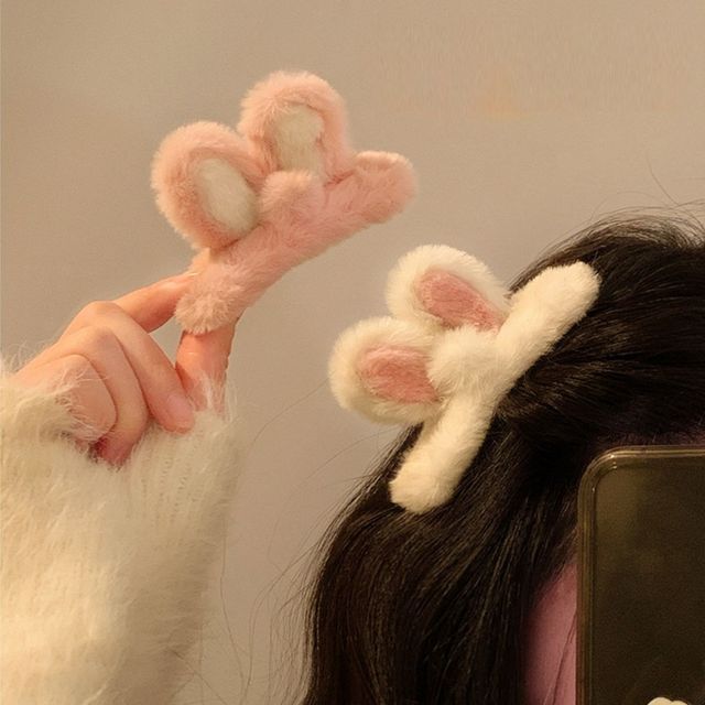 Rabbit Clip Yarn Ear Hair