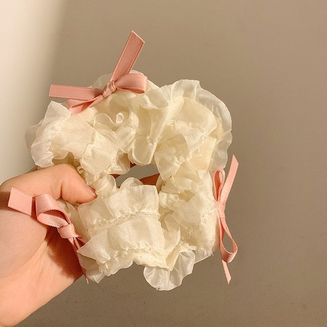 Ribbon Scrunchie Lace