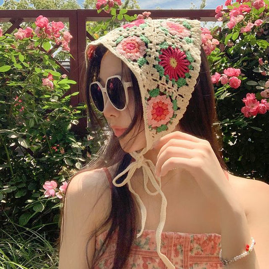 Floral Headband (various designs) Knit
