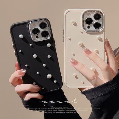 Case Phone Pearl Faux