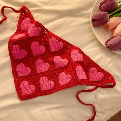 Crochet Patterned Bandana Sunglasses /