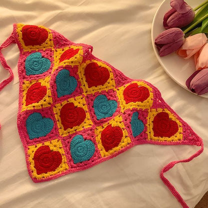 Crochet Patterned Bandana Sunglasses /