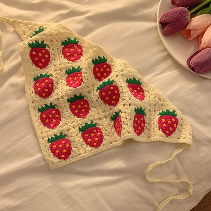 Crochet Patterned Bandana Sunglasses /