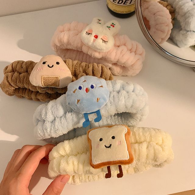 Face Wash Headband Cartoon