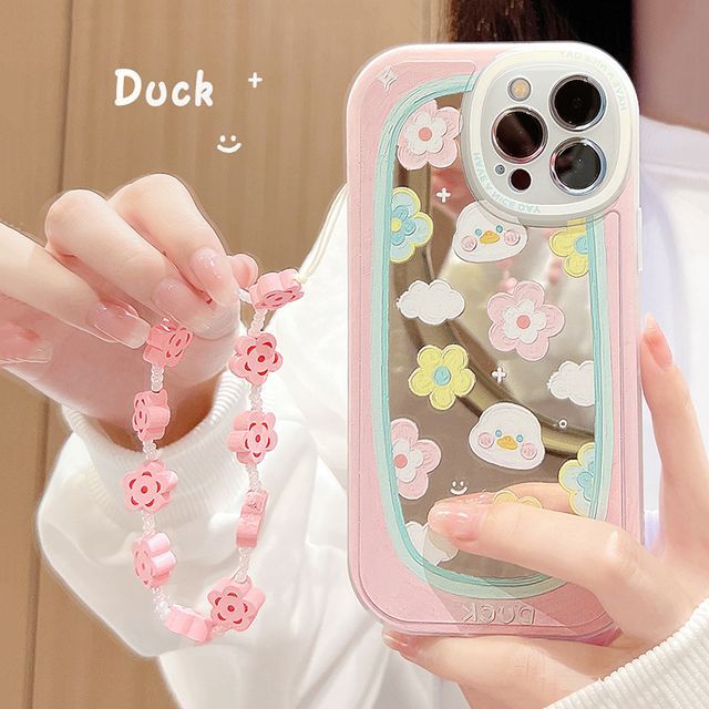 Duck Mirrored Phone Case - Compatible with iPhone