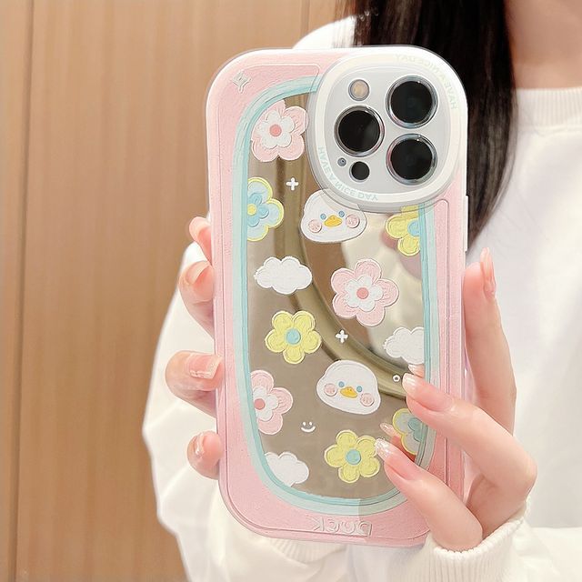 Duck Mirrored Phone Case - Compatible with iPhone