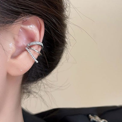 Cuff Layered Rhinestone Ear