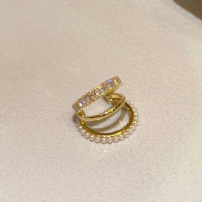 Cuff Layered Rhinestone Ear