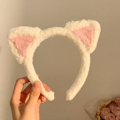 Chenille Cat Headband Ear