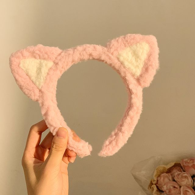 Chenille Cat Headband Ear