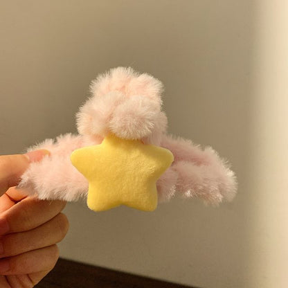 Hair Star Clamp Chenille