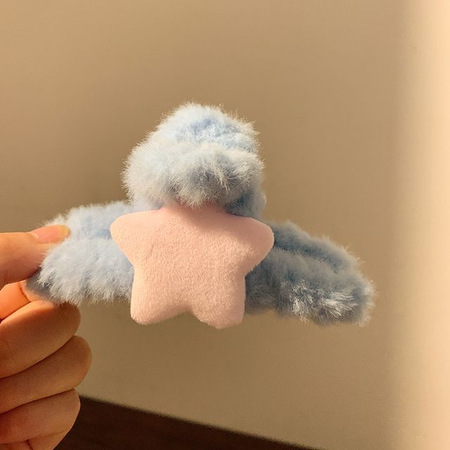 Hair Star Clamp Chenille