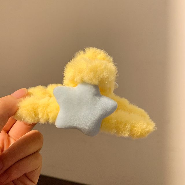 Hair Star Clamp Chenille