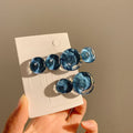 Hair Acrylic of (Various Designs) 2: Set Clip Bead
