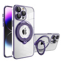 Magnetic Ring Stand Phone Case - Compatible with iPhone and MagSafe