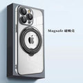 Magnetic Ring Stand Phone Case - Compatible with iPhone and MagSafe