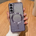 Glitter Magnetic Phone Case - Compatible with Samsung