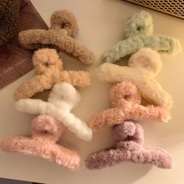 Chenille Hair Plain Clamp