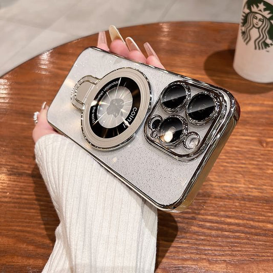 グリッターリングケーススタンドフォン