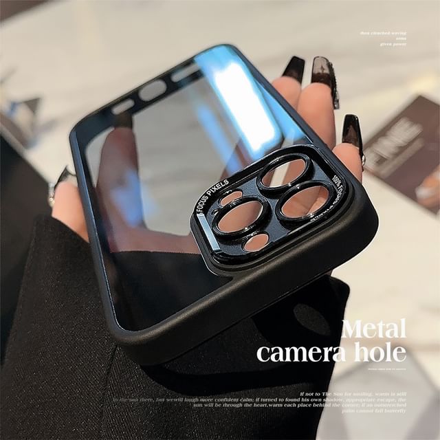 Transparent Phone Case - Compatible with iPhone