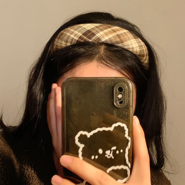 Headband Plaid