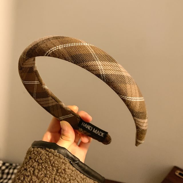 Headband Plaid
