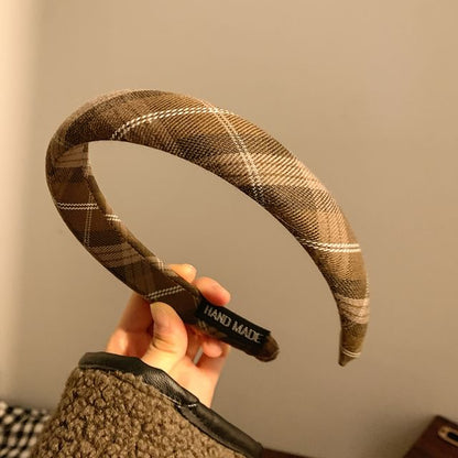 Headband Plaid