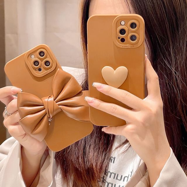 Phone / Case Bow Heart
