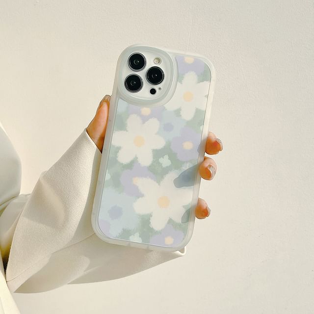 Phone Strap Case Floral