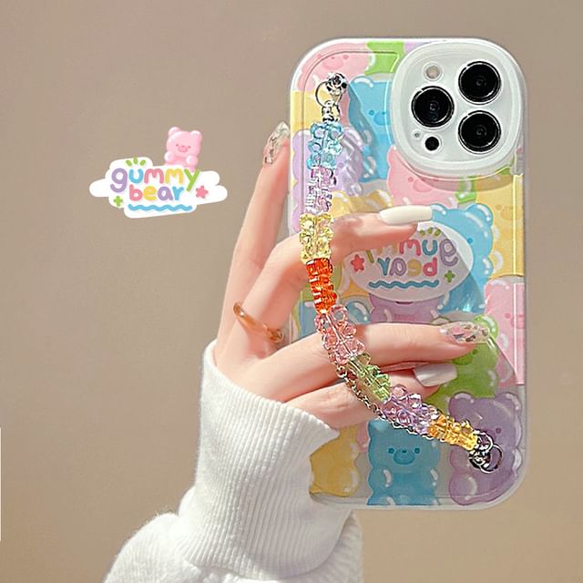 Bear Strap Phone Case - Compatible with iPhone and Huawei