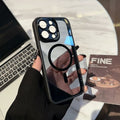 Transparent Magnetic Phone Case - Compatible with iPhone and MagSafe
