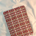 Plaid Knit Tablet Case - Compatible with iPad