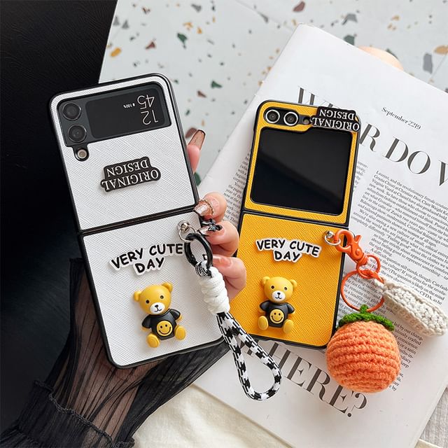 Lettering Bear Case Phone