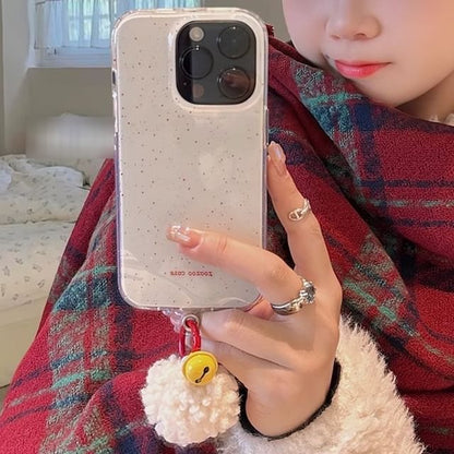 Phone Pom Splattered Bell Case