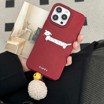 Dog Bell Phone Case Pom
