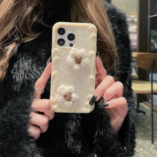 Case Phone Yarn Floral