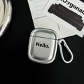 Metallic Star Earphone Case Cover with Charm - Compatible with AirPods and AirPods Pro