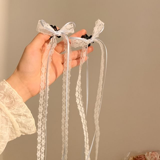 Clamp 2: Ribbon Lace Hair of Set
