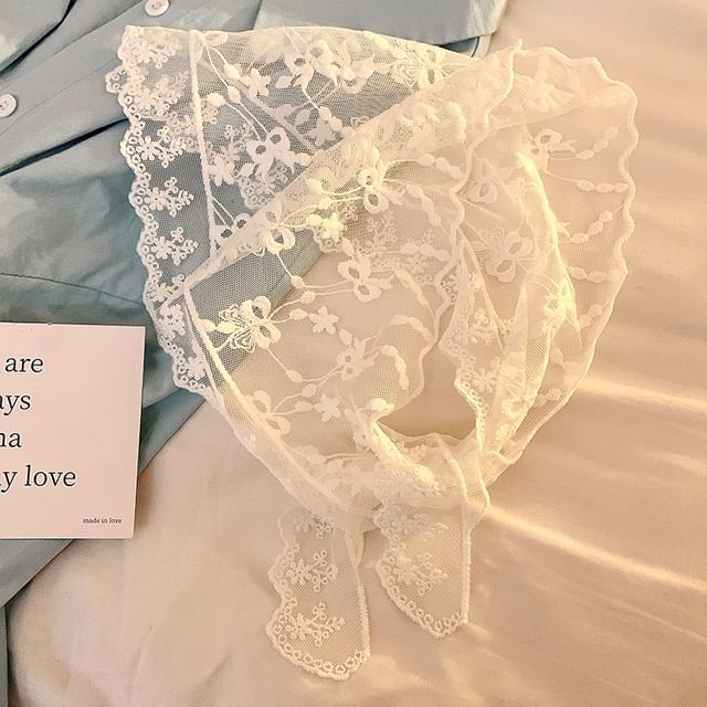 Triangle Lace Head Scarf Designs) (Various