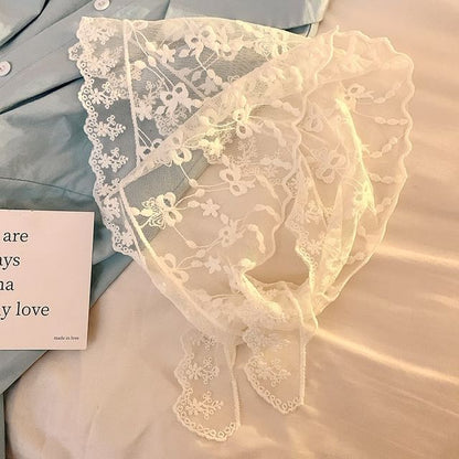 Triangle Lace Head Scarf Designs) (Various