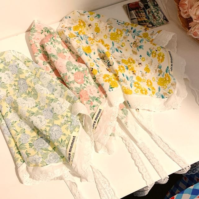 Print Head Designs) (Verschiedene Blumenschal Dreieck