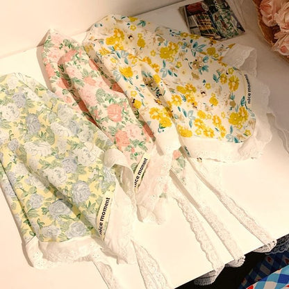 Print Head Designs) (Verschiedene Blumenschal Dreieck